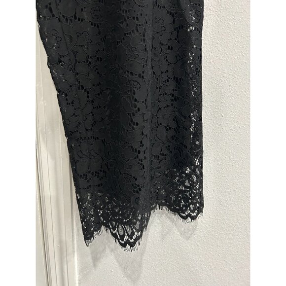 Isaac Mizrahi Live! Lace Cropped Pants Sz Large Petite Elastic Waist Whimsigoth - Picture 4 of 10